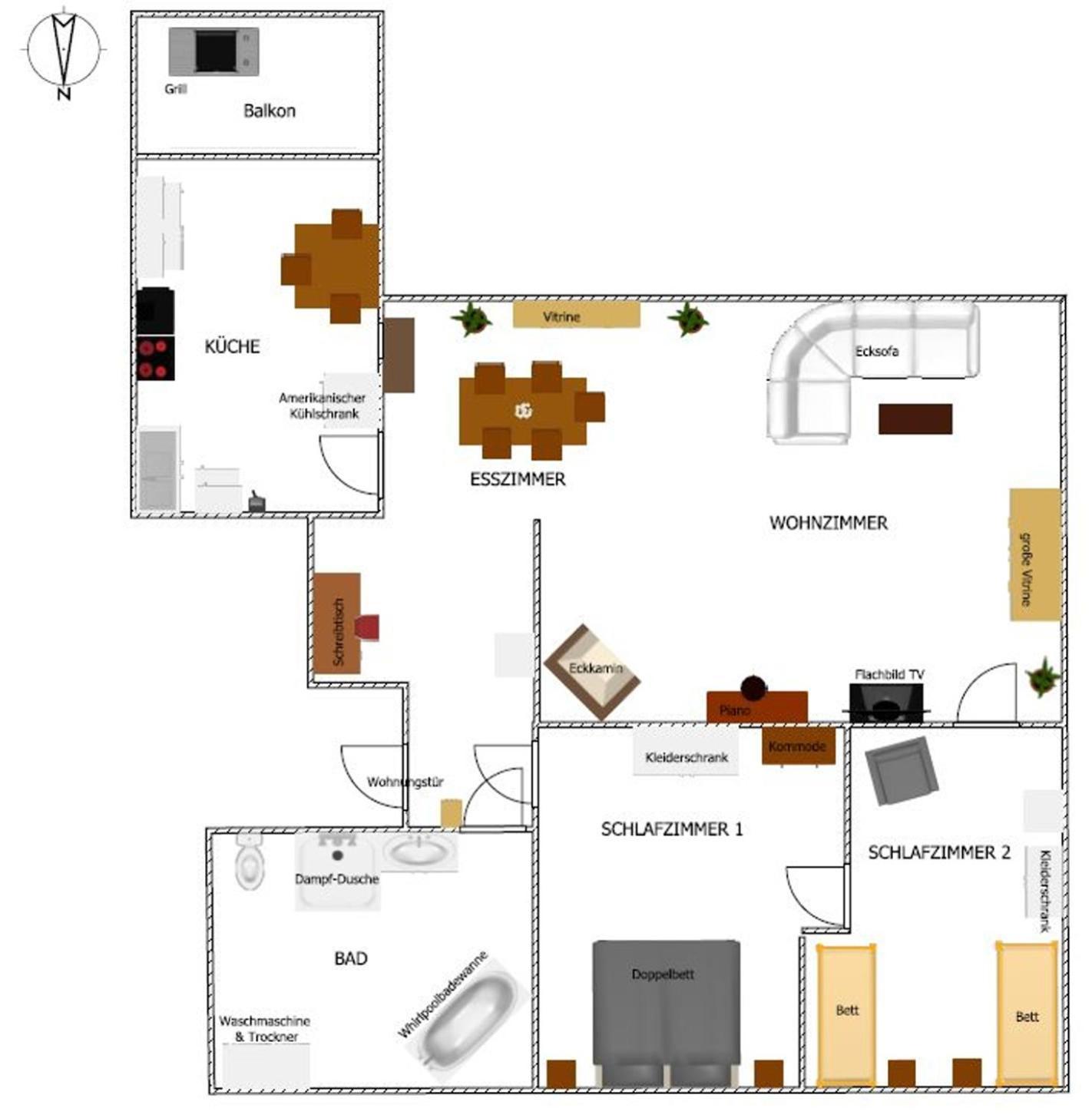 Komfort Ferienwohnung Biene ساربروكن المظهر الخارجي الصورة